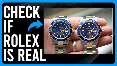 how to tell a rolex is real|how to authenticate a rolex.